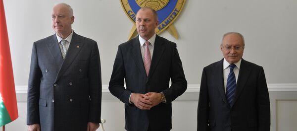 Председатели Следственных комитетов Армении, Беларуси и России - Sputnik Беларусь