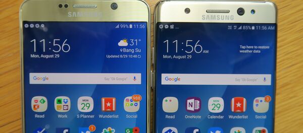 Смартфоны Galaxy Note 7 - Sputnik Беларусь