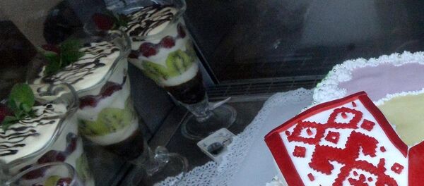 Торт з абрысамі Беларусі - Sputnik Беларусь