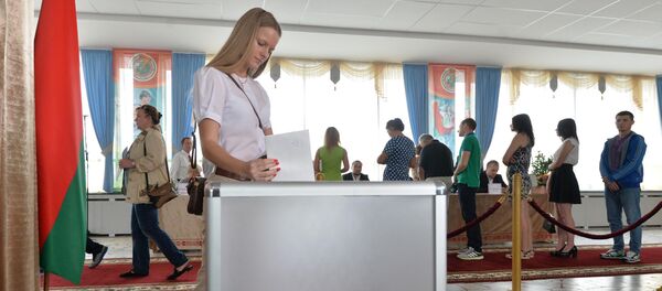 Парламенцкія выбары ў Беларусі Парламенцкія выбары ў Беларусі - Sputnik Беларусь