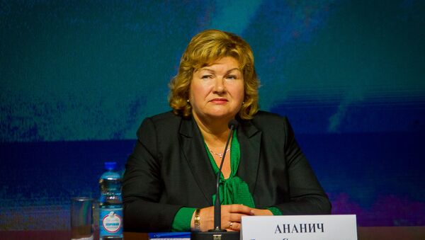 Лилия Ананич, министр информации Беларуси - Sputnik Беларусь