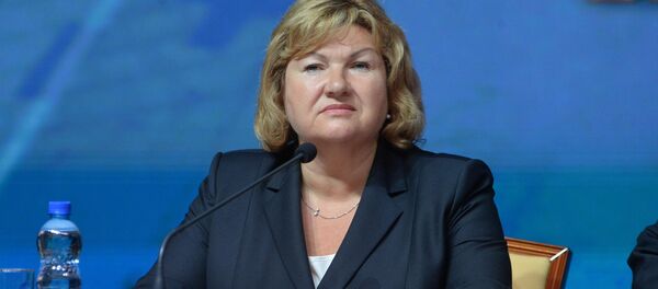 Министр информации Лилия Ананич - Sputnik Беларусь