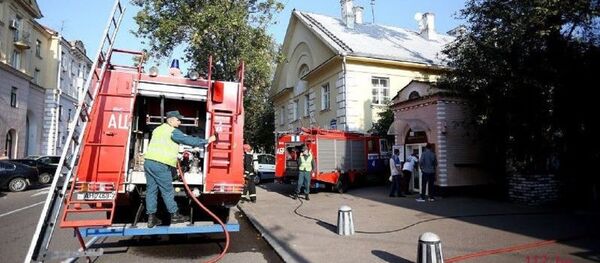 Пожар в Осмоловке Пожар в Осмоловке - Sputnik Беларусь