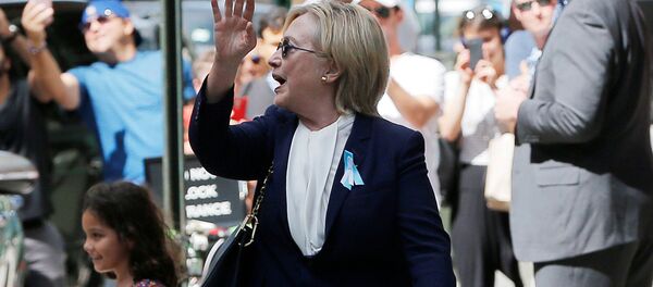 Хиллари Клинтон в Нью-Йорке - Sputnik Беларусь