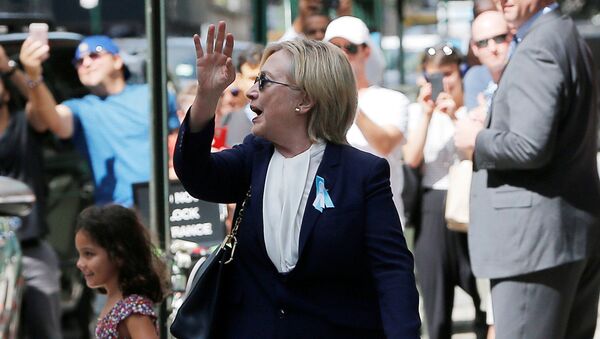 Хиллари Клинтон в Нью-Йорке - Sputnik Беларусь