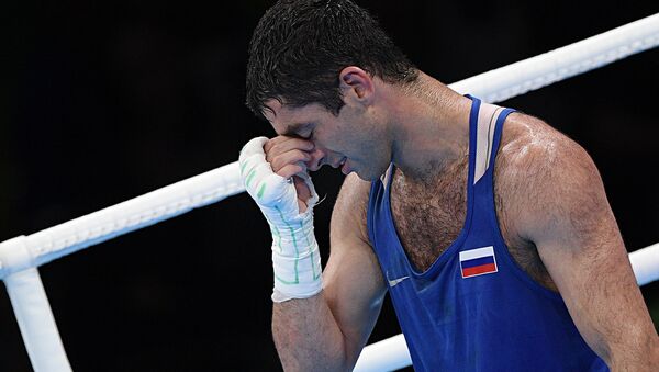 Российский боксер Миша Алоян на Олимпиаде в Рио - Sputnik Беларусь