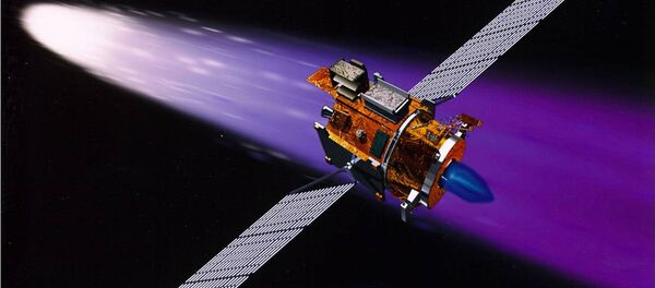 Коссмический аппарат миссии Розетта в хвосте кометы Чурюмова - Герасименко - Sputnik Беларусь