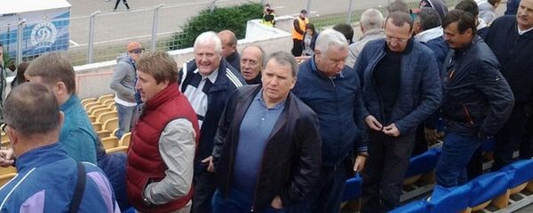 Юрий Чиж на матче Динамо - Sputnik Беларусь