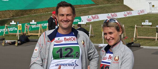 Максим Рыженков и Анастасия Маринина Максим Рыженков и Анастасия Маринина - Sputnik Беларусь