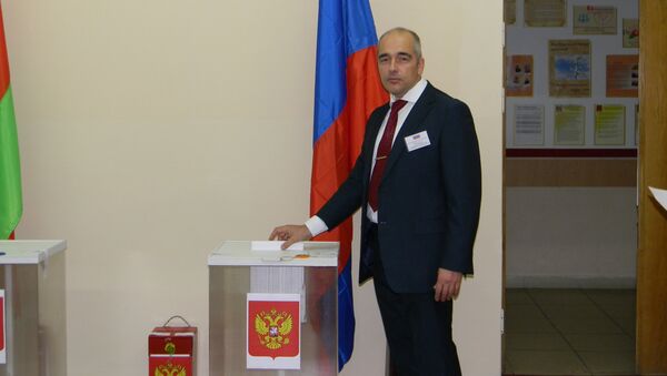 Первый секретарь посольства РФ в Беларуси Андрей Грешников - Sputnik Беларусь