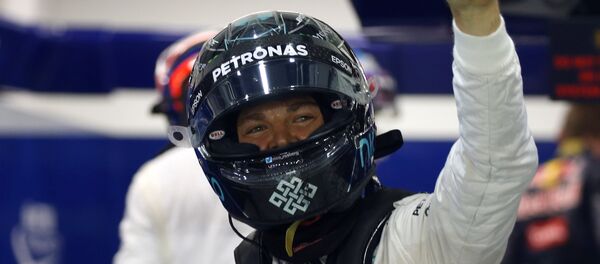 Победитель Гран-при Сингапура Нико Росберг - Sputnik Беларусь