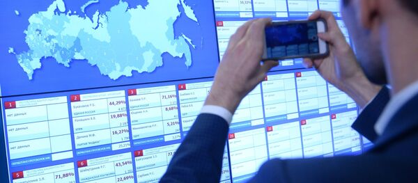 Работа ЦИК РФ - Sputnik Беларусь