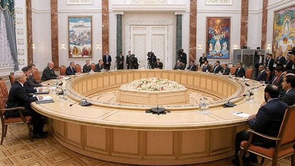 Встреча президента Беларуси с представителями деловых кругов Омана - Sputnik Беларусь
