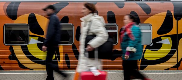 Отправление поезда - Sputnik Беларусь