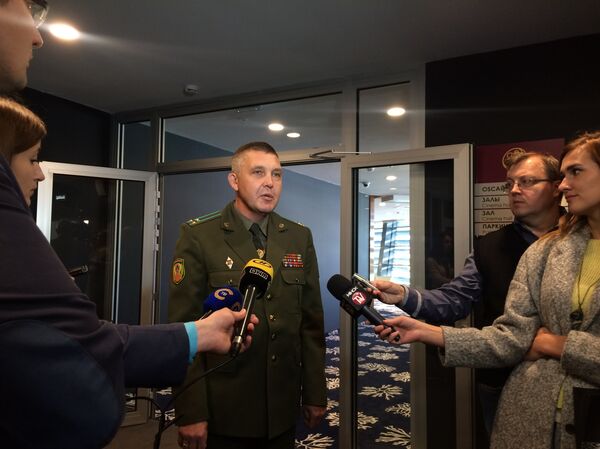 Начальник управления пограничного контроля Госпогранкомитета Олег Ляшук - Sputnik Беларусь