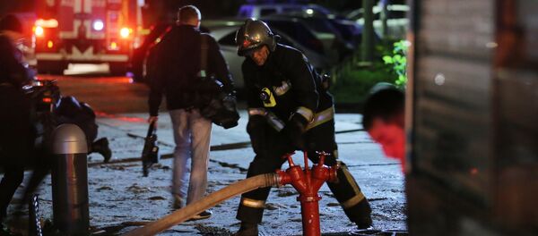 Вертолет Ми-8 МЧС России потерпел крушение в Московской области, фото с места происшествия - Sputnik Беларусь