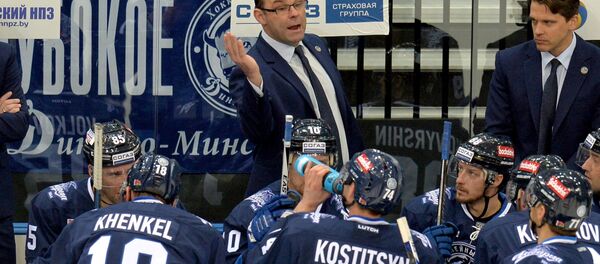 Главный тренер ХК Динамо-Минск Крэйг Вудкрофт - Sputnik Беларусь