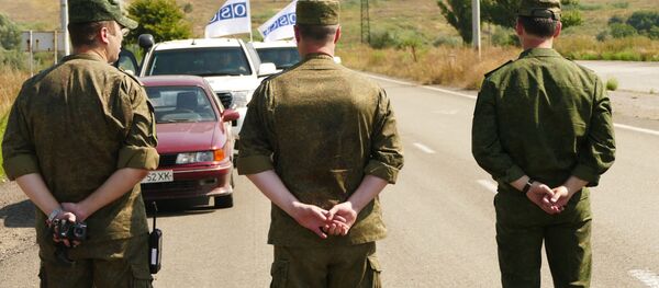 Последствия обстрела Донецкой фильтровальной станции Последствия обстрела Донецкой фильтровальной станции - Sputnik Беларусь