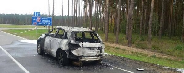 Поврежденная машина Audi Поврежденная машина Audi - Sputnik Беларусь