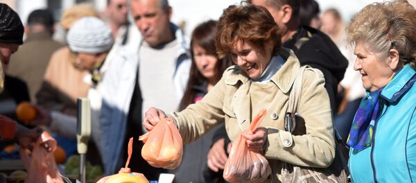 Ярмарка у танка будет работать до 30 октября - Sputnik Беларусь