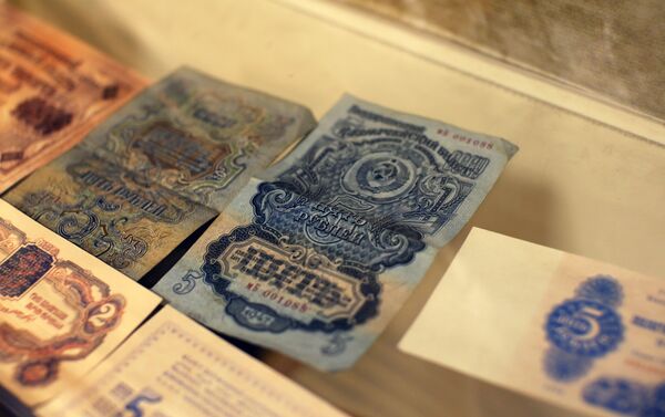 Советские деньги в музее ГУМа - Sputnik Беларусь