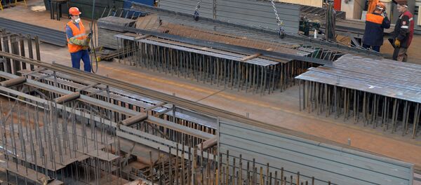 Будаўніцтва Беларускай АЭС у Астраўцы - Sputnik Беларусь