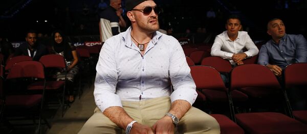 Британский боксер Тайсон Фьюри - Sputnik Беларусь