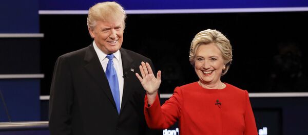 Теледебаты Хиллари Клинтон и Дональда Трампа - Sputnik Беларусь