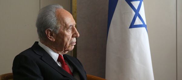 Президент Республики Израиль Шимон Перес - Sputnik Беларусь