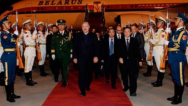 Александр Лукашенко прибыл с визитом в Китай - Sputnik Беларусь
