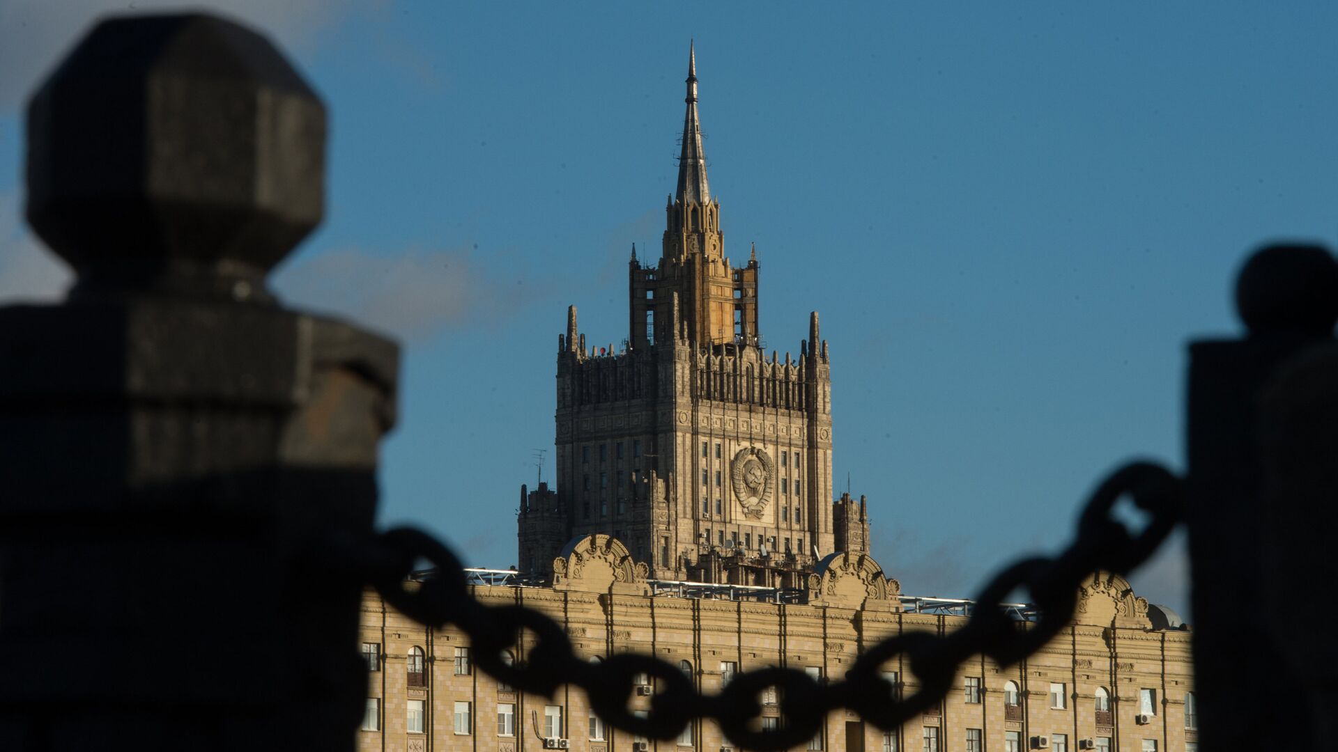 Вид на здание Министерства иностранных дел Российской Федерации - Sputnik Беларусь, 1920, 12.02.2024