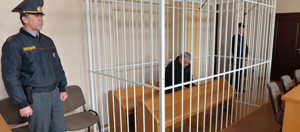 Александр Радкевич в зале суда - Sputnik Беларусь