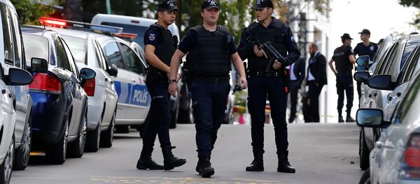 Сотрудники турецкой полиции, архивное фото - Sputnik Беларусь