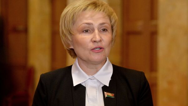 Глава парламентской комиссии по бюджету и финансам Людмила Добрынина - Sputnik Беларусь
