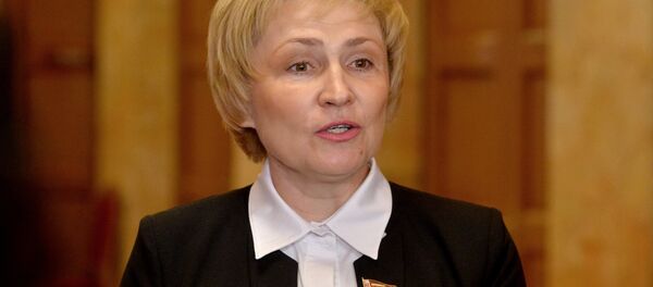 Глава парламентской комиссии по бюджету и финансам Людмила Добрынина Глава парламентской комиссии по бюджету и финансам Людмила Добрынина - Sputnik Беларусь