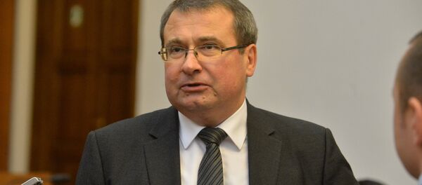 Министр финансов Беларуси Владимир Амарин на открытии сессии парламента - Sputnik Беларусь