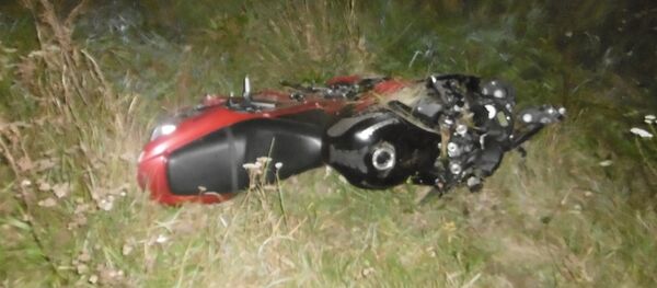 Мотоцикл в кювете - Sputnik Беларусь