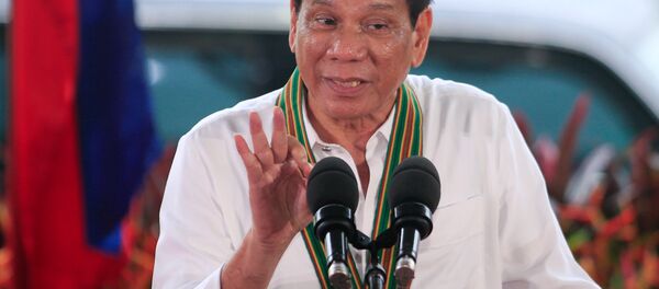 Президент Филиппин  Родриго Дутерте - Sputnik Беларусь