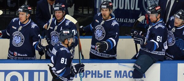 Хоккеисты минского Динамо - Sputnik Беларусь