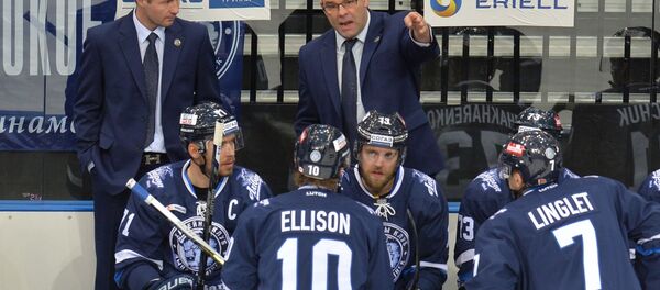 Главный тренер ХК Динамо-Минск Крэйг Вудкрофт - Sputnik Беларусь