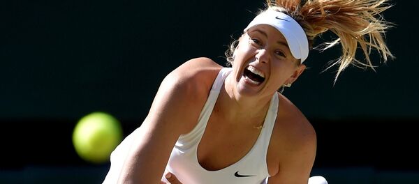 Российская теннисистка Мария Шарапова Российская теннисистка Мария Шарапова - Sputnik Беларусь