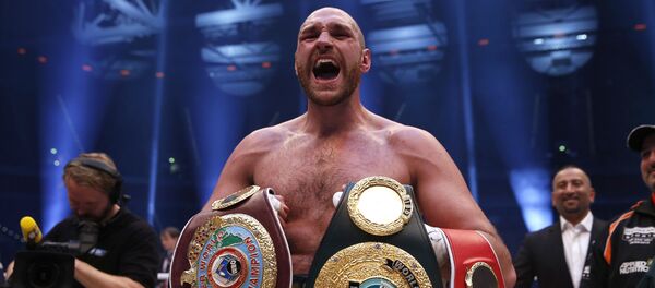 Британский боксер Тайсон Фьюри - Sputnik Беларусь