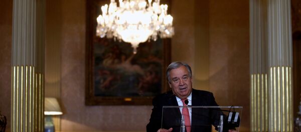 Бывший премьер-министр Португалии Антониу Гутерриш - Sputnik Беларусь