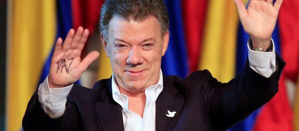 Прэзідэнт Калумбіі Хуан Мануэль Сантас - Sputnik Беларусь