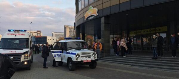 ТЦ Европа после происшествия - Sputnik Беларусь