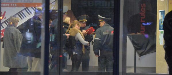 Милиция опрашивает очевидцев - Sputnik Беларусь