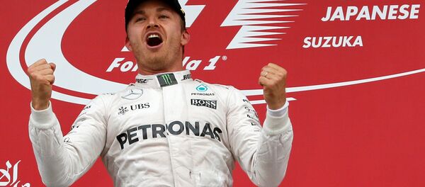 Победитель Гран-при Японии Нико Росберг - Sputnik Беларусь