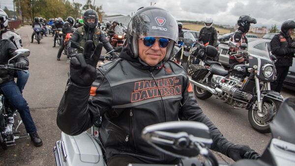 Harley-Davidson H.O.G. на закрытии мотосезона в Гродно - Sputnik Беларусь