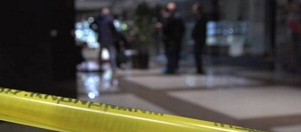 На месте преступления в ТРЦ Европа - Sputnik Беларусь