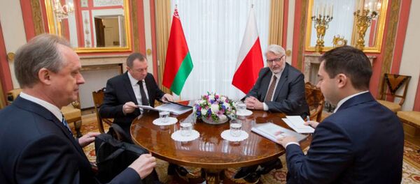 Владимир Макей на встрече с Витольдом Ващиковским - Sputnik Беларусь